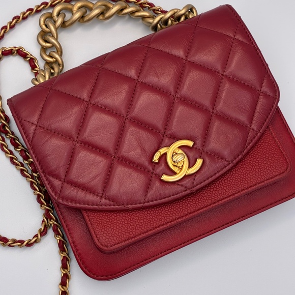 Chanel Square Flap with Top Handle - Picture 2 of 16